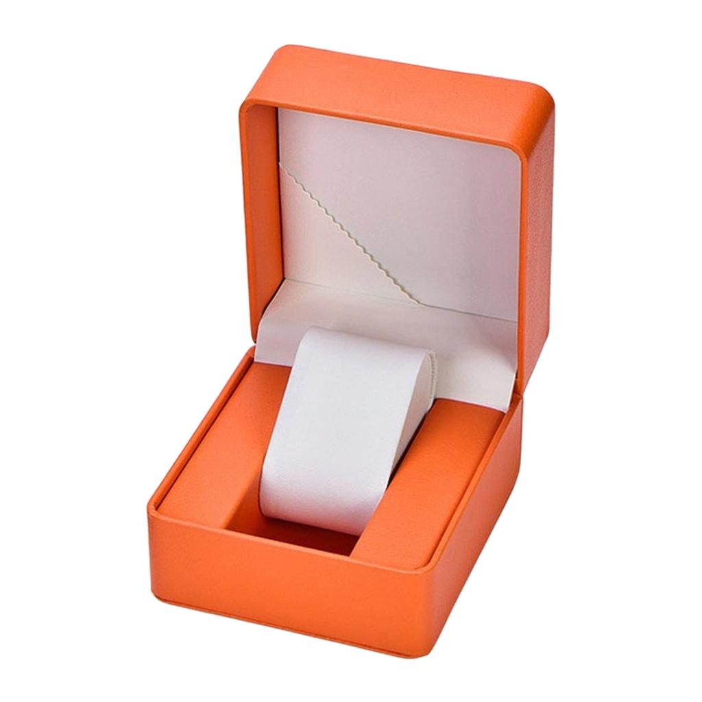 Modische Einzeluhren-Geschenkbox in mehreren eleganten Farben, praktisch für Schmuck- und Armband-Aufbewahrungslösung