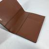 BURBERRY TB logo Passport cover passport case PVC/Leather Brown