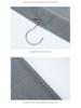 Hanging Fabric Closet Organizer: Dustproof Wardrobe Storage Rack for Door or Dormitory.