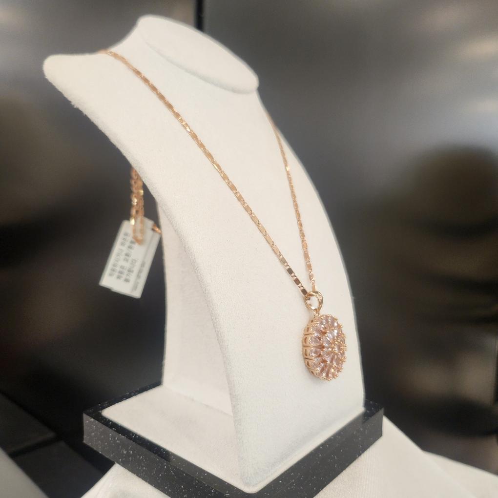 Atria Pink Sunflower N Necklace JTONEFR0049PKF