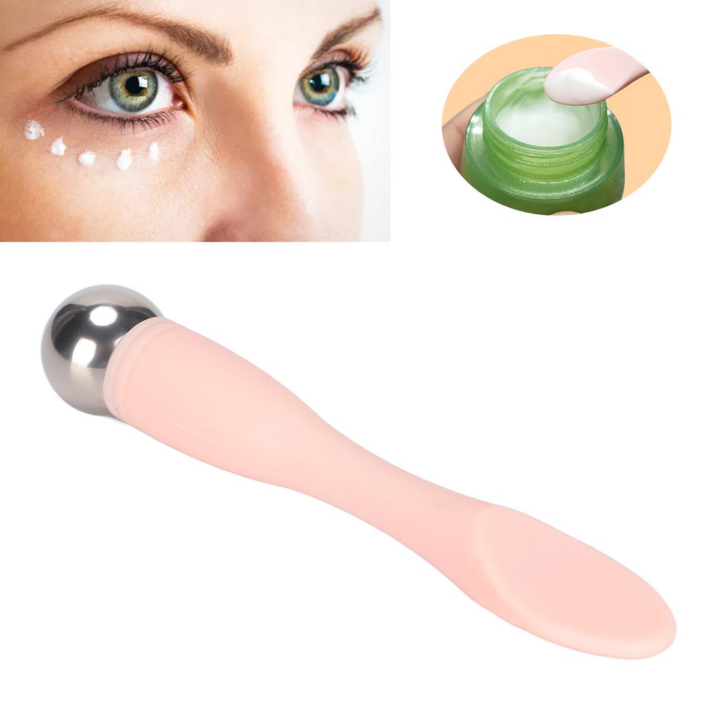 Eye Cream Applicator Wand Stick Eye Cream Spatula Roller to Reduce Dark Circles and Puffiness for Facial Massage