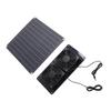 20W 18V Solar Panel Exhaust Fan Photovoltaic Vent Fan for Shed Chicken Coop Dog House Greenhouse