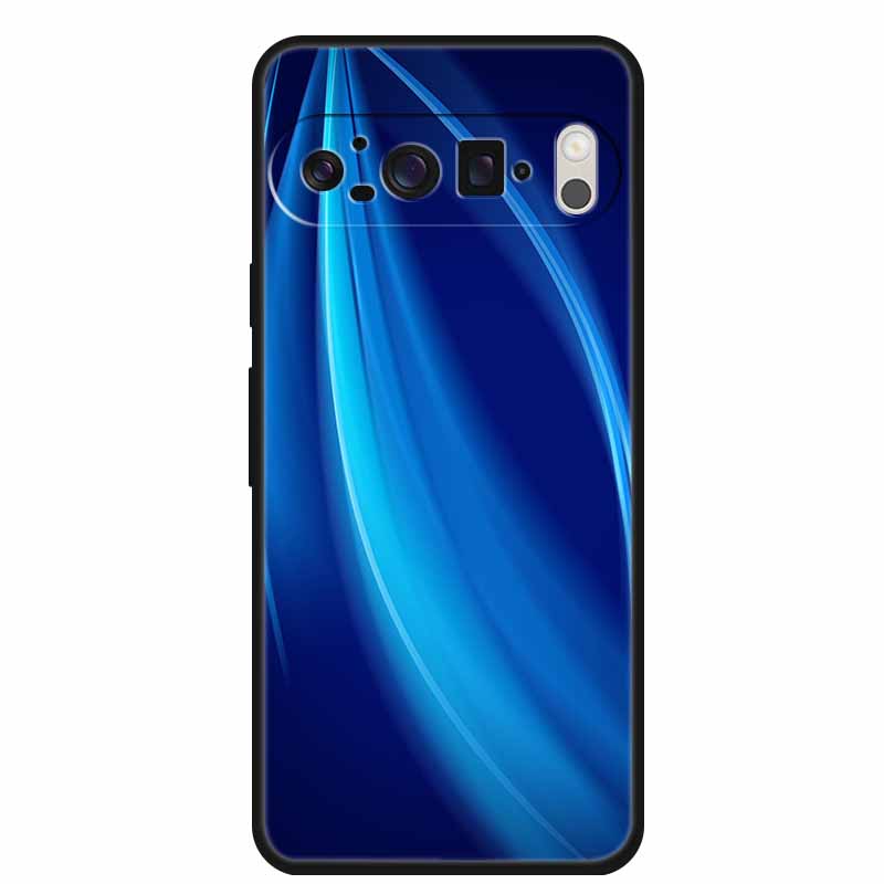 For Google Pixel 9 Pro XL Case 9Pro Coque Black Silicone Soft Phone Case For Google Pixel9 Pro Pixel 6 7 8 Pro Back Cover Case