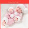Reborn Baby Doll Toy 12in Soft Silicone Sleepwear For Kids And Collectors