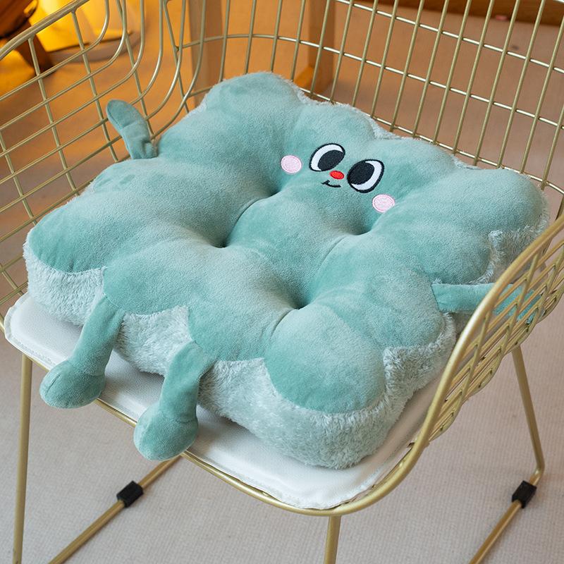 Cartoon Cute Expression Seat Cushion Office Sedentary Fart Cushion Student Classroom Chair Cushion Car Seat Cushion Rag Doll