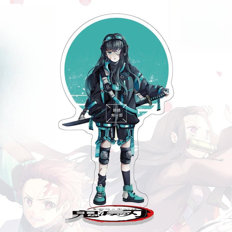 Standee de 16 cm de altura de "Demon Slayer" de Tanjiro y Nezuko - Adorno Acrílico