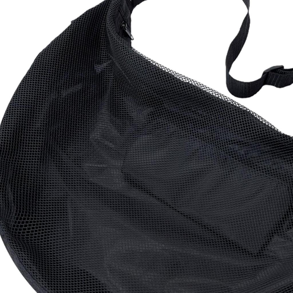 Basketball Storage Carrier Bag with Net for Sports Activities