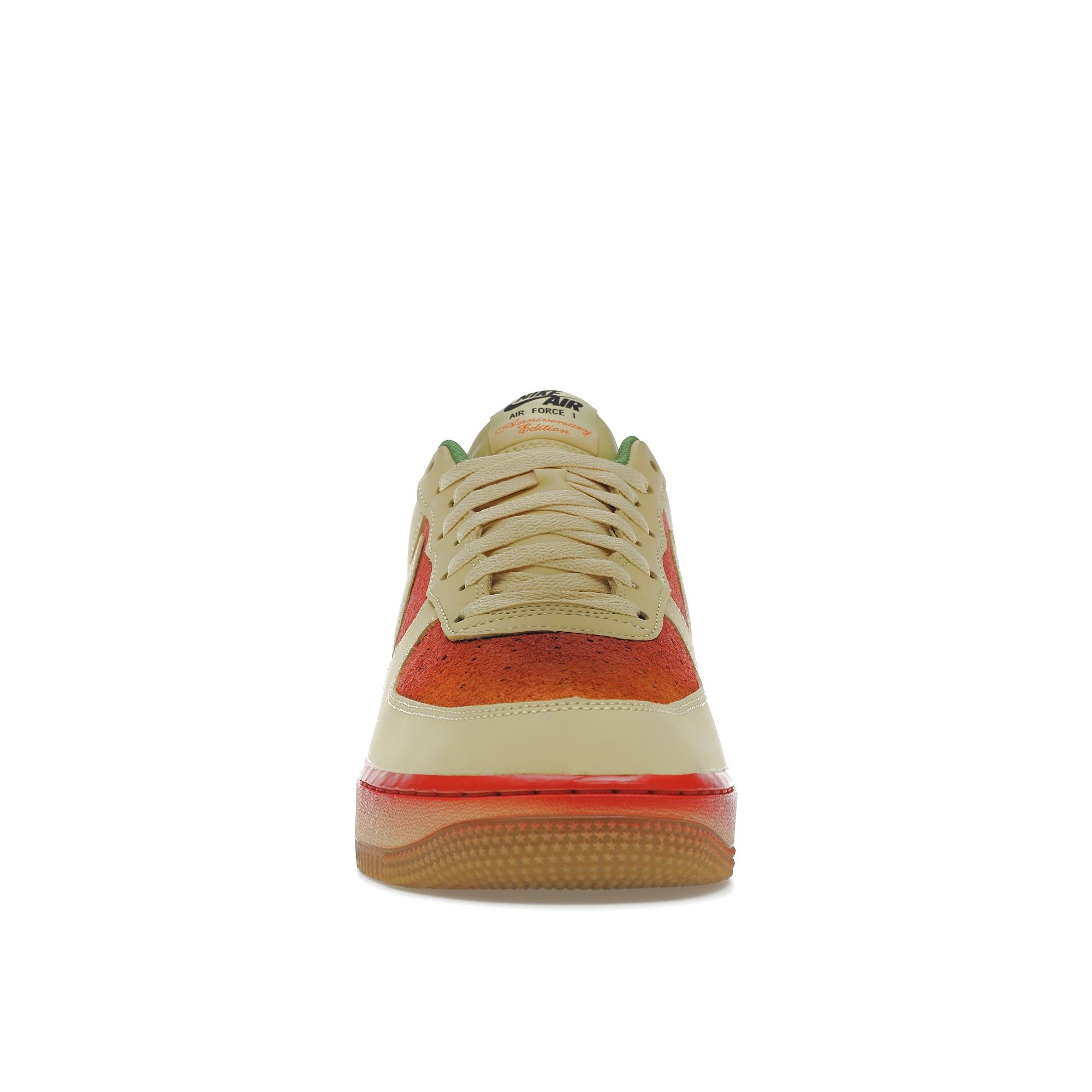 Кроссовки унисекс Nike Air Force 1 07 Chili Pepper Tan Lemon-Wash University-Red — фото 3