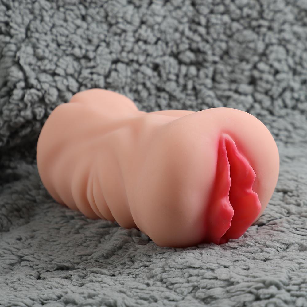 2 in 1 Male Masturbator Adult Sex Toys, 3D Textured with Sexy Realistic Vagina Tight Anus, Mens Stroker Sex Doll for Man Masturbation 660g