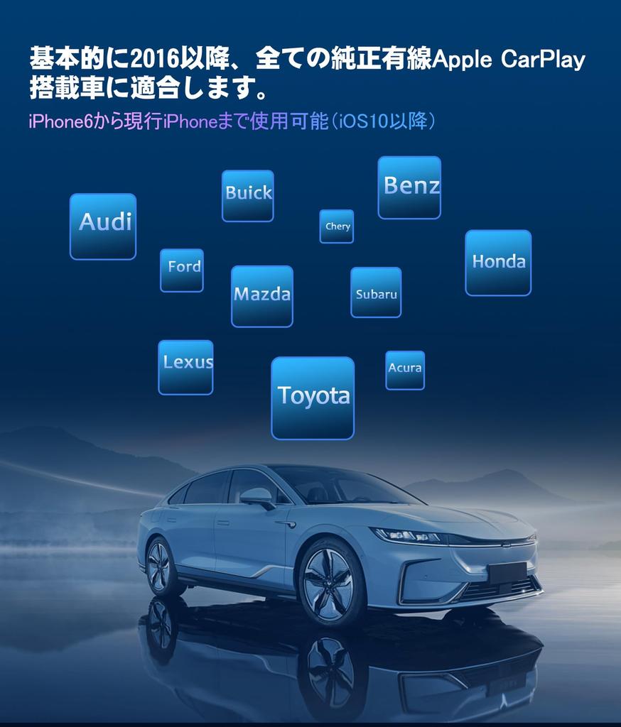 DRIVIM Wireless CarPlay Adapter (Industry Startup Speed) Car Play Wireless Dongle, No Wired Connection