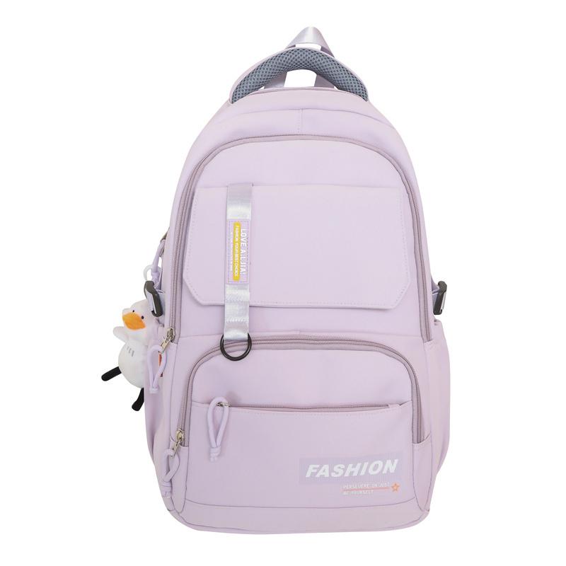 

Шкільний рюкзак у стилі кампусу. Рюкзак для молодших школярів 3-6 класів фіолетовий