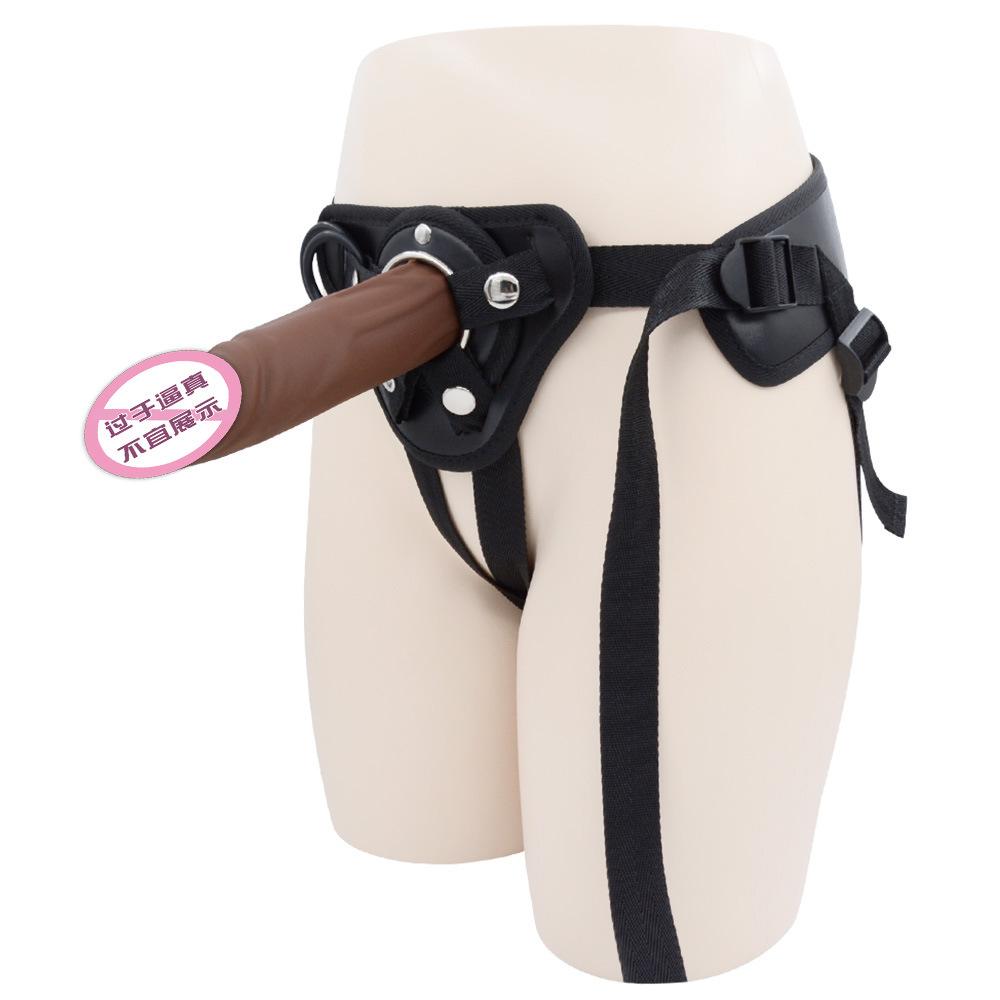 Women's Wear Penis Pants Sexy Underwear Lala Les Wearable Dildo Female Sex Products