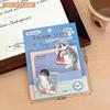 Kawai Stationery Childish Cat Daydream Series Stacked Notes Cartoon Hand Account  High Value Sticky Paper Office School Supplies
