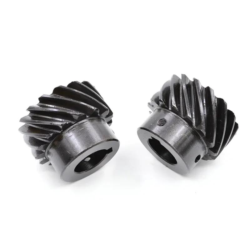 1M 13/15/20/26/30 Teeth Steel Helical Gear DIY Motor Staggered Gear 6-15mm