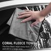 CQEPN1 For Tesla Model 3 Mode S X Model Y Emblem Car Logo Badge Microfiber Wash Towel Cotton Soft Cleaning Rag Drying Cloth Accessories
