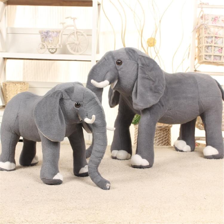 Elephant Plushes Pillow, Large Stuffed Animals for Playtimes and Relaxation