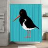 Bathroom Curtain Seabird Pattern Shower Curtain Waterproof Nature Birds Decor Home Textile Artistic Design Modern Style Home Dec