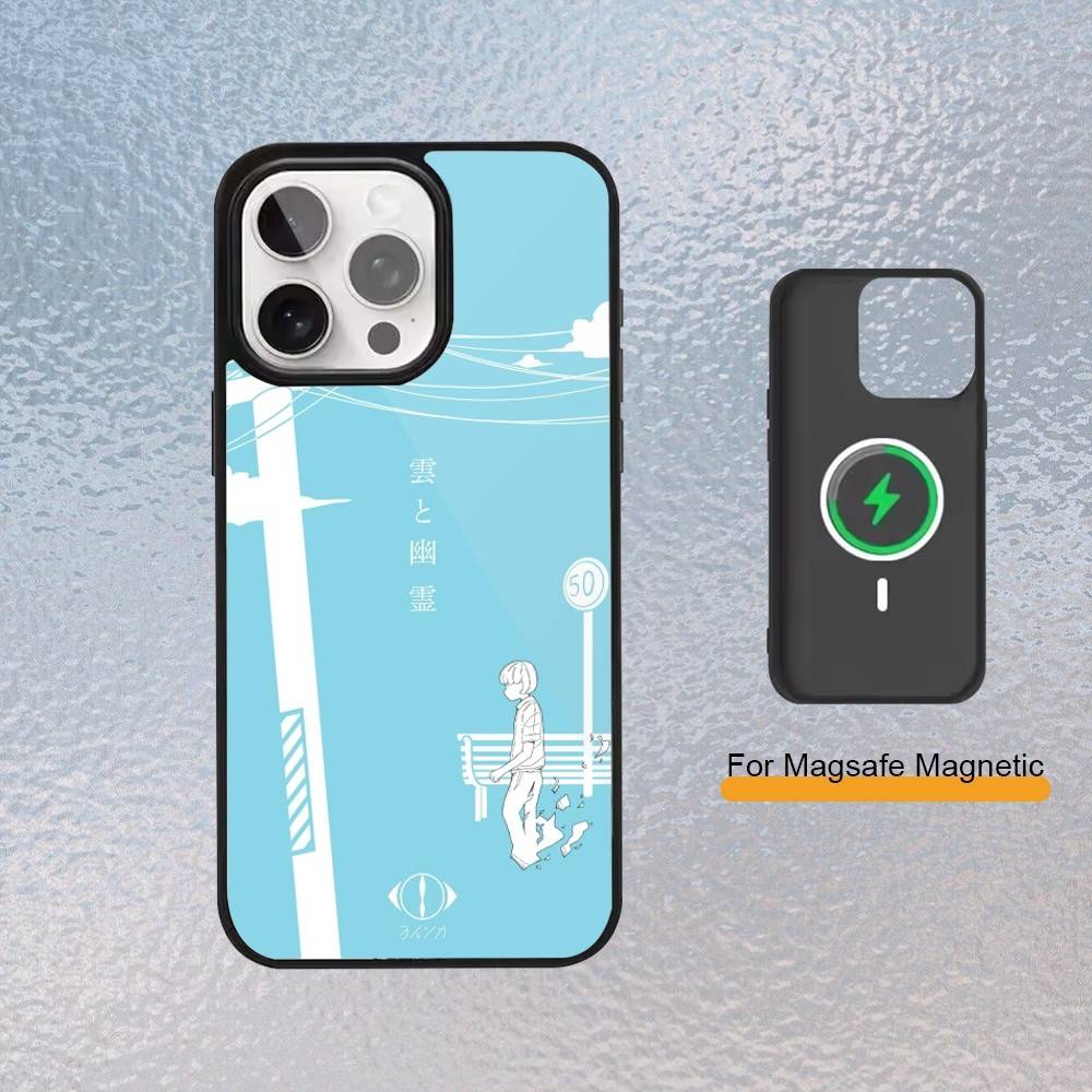 Band Y-Yorushikas Phone Case For iPhone Magsafe Magnetic 17,16,15,14,13,12,11  Wireless Charging cover