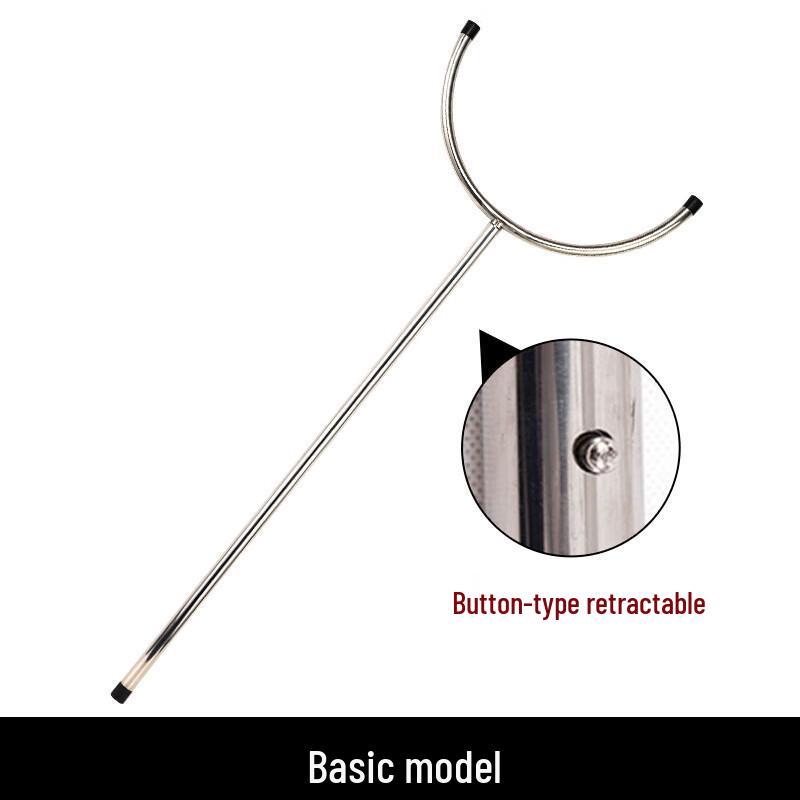 Retractable Stainless Steel Anti-Riot Fork