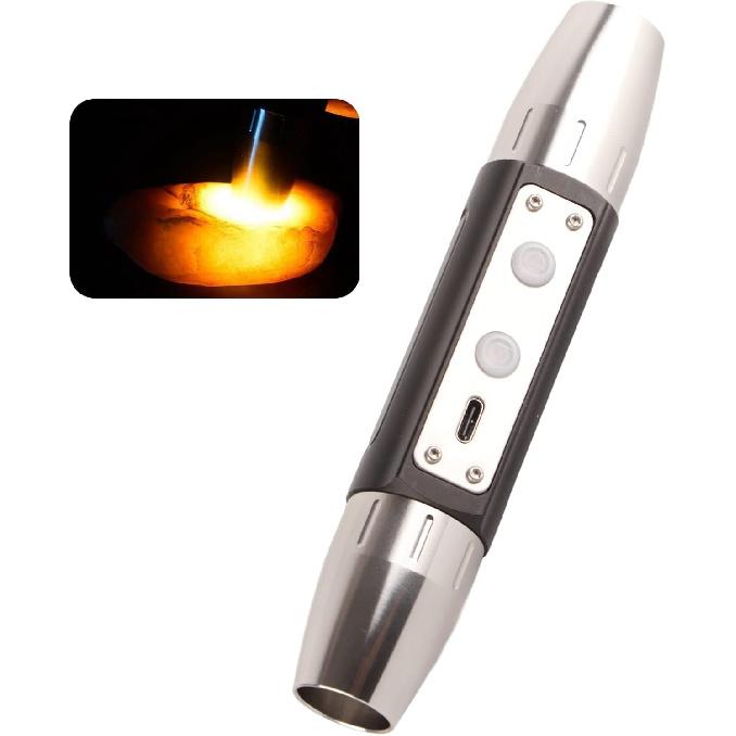 Jade Appraisal Light Detector Lamp, Expert Jade Flashlight, Super Bright DX4 USB Rechargeable Quad LEDs Expert Jade Appraisal Flashlight for Jewelry