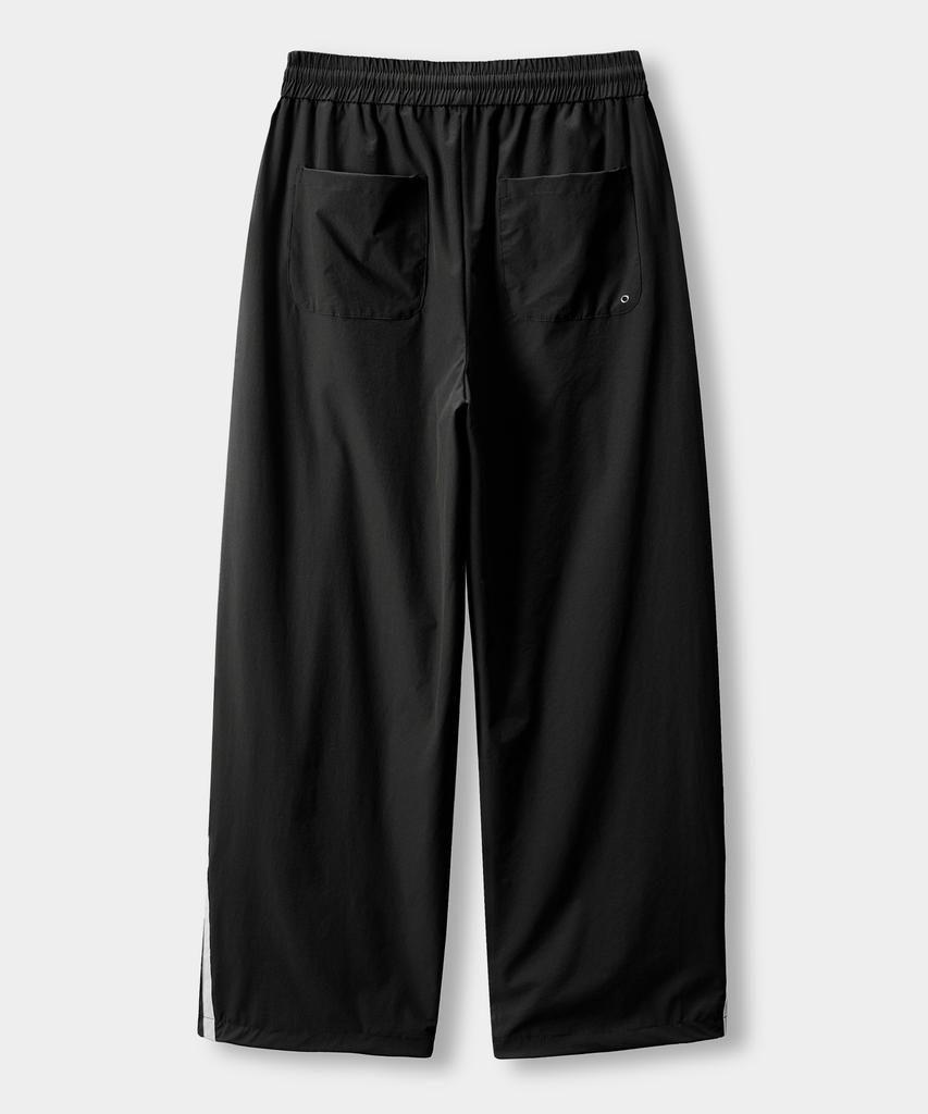 Dimiteulibeullaeg [Summer] Vlad One-Pleat Curved Track Pants_Ripstop 3 Colors