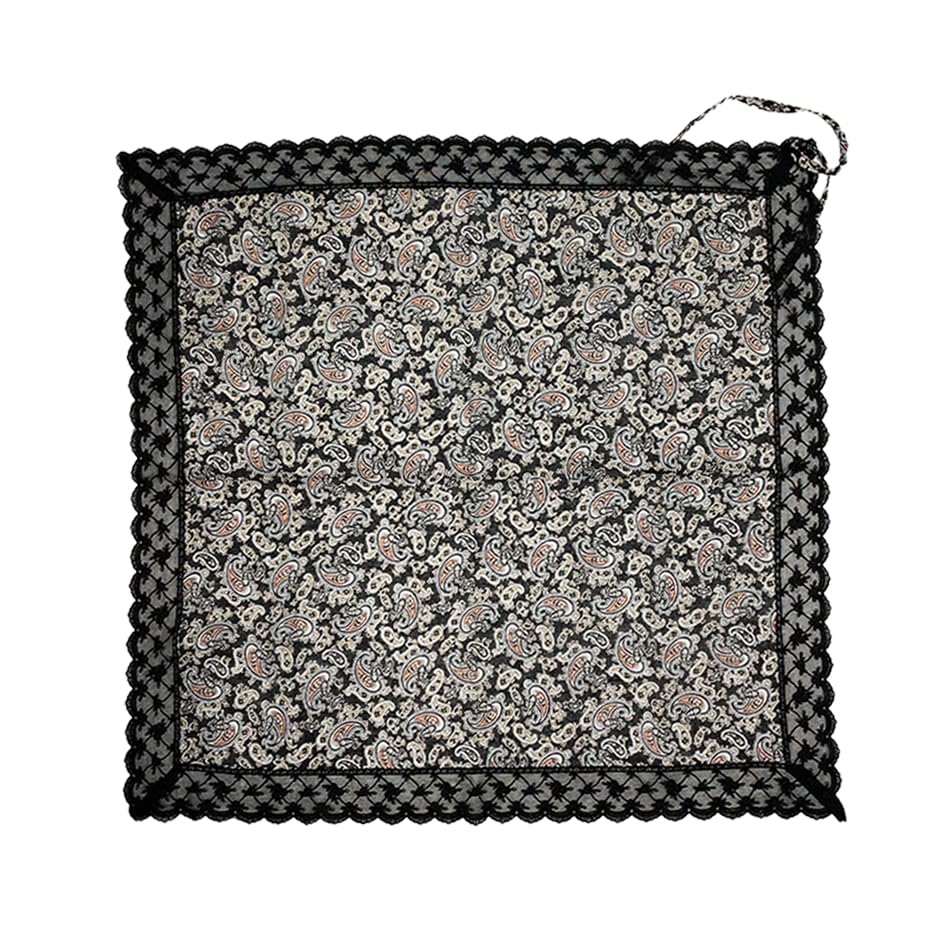 

3-way Tenugui Scarf Apron (Paisley Black)