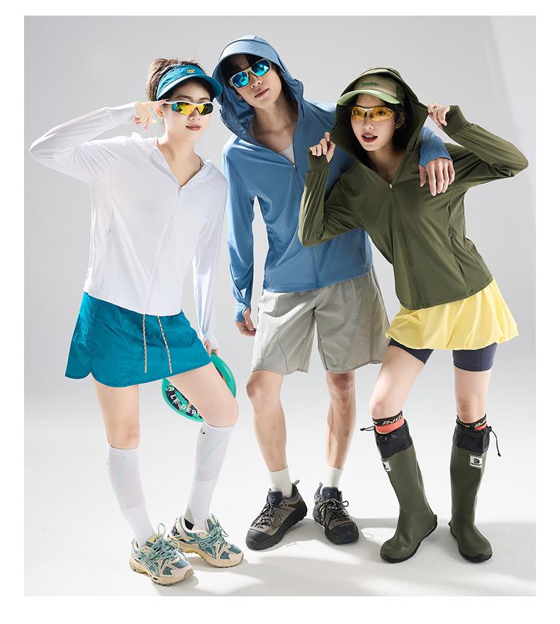 UPF50+ Breathable Sun Protection Clothing - Ice Feel, Skin-Friendly, Anti-UV for Men & Women Outdoor Fishing