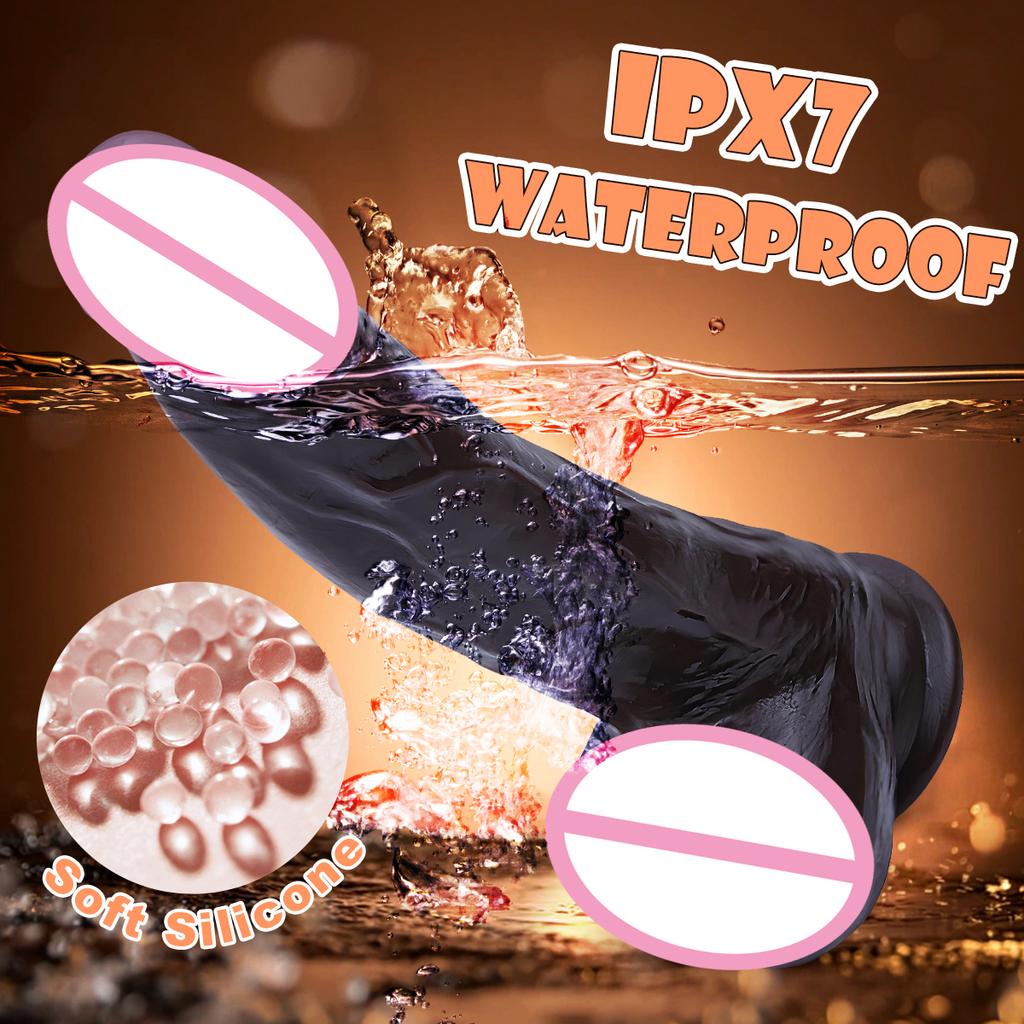 Remote Control Telescopic Rotate Dildo for Women Silicone Beginner G-spot Stimulation with Strong Suction Cup for Adult Sex Toys