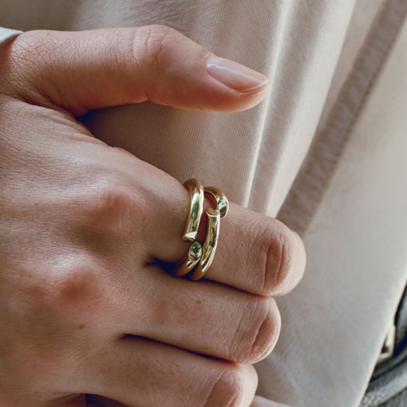 Cellmute BLOMMA ÖVER RING(3FÄRGER)