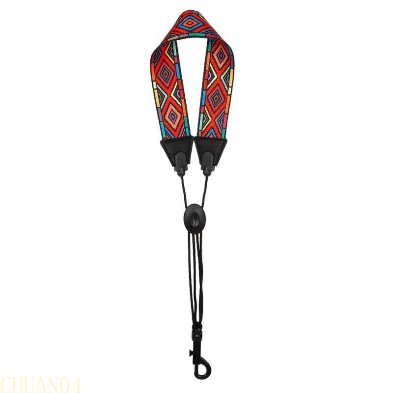 A1A2 Aufgerüsteter Saxophon-Halsgurt Ledergurt Gepolstert für Alt/ Saxophon