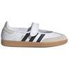 Adidas Samba Jane Hvit Svart Gummi Damesneakers Fottøy-Hvit Alumina Kjerne-Svart JR1402