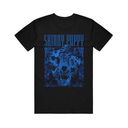 Unisex Short Sleeve Crew Neck Cotton T Shirt Gift For Fans Skinny Puppy Band XXXL