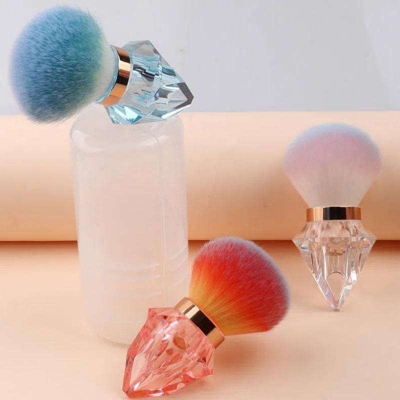 New Fashion Diamond Nail Dust Brush Mushroom Head Large Beauty Tool Powder Brush