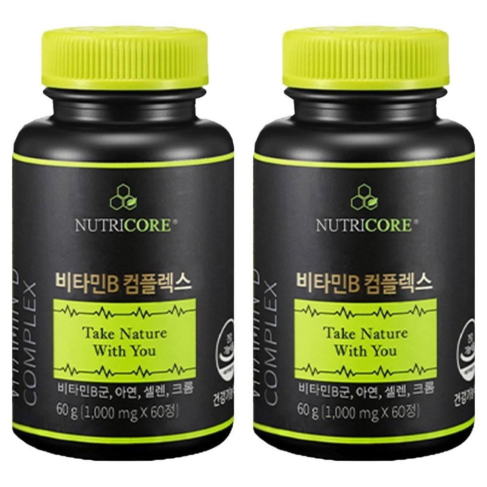 Nutricore Vitamin B Complex 60 Tablets 2 Pcs