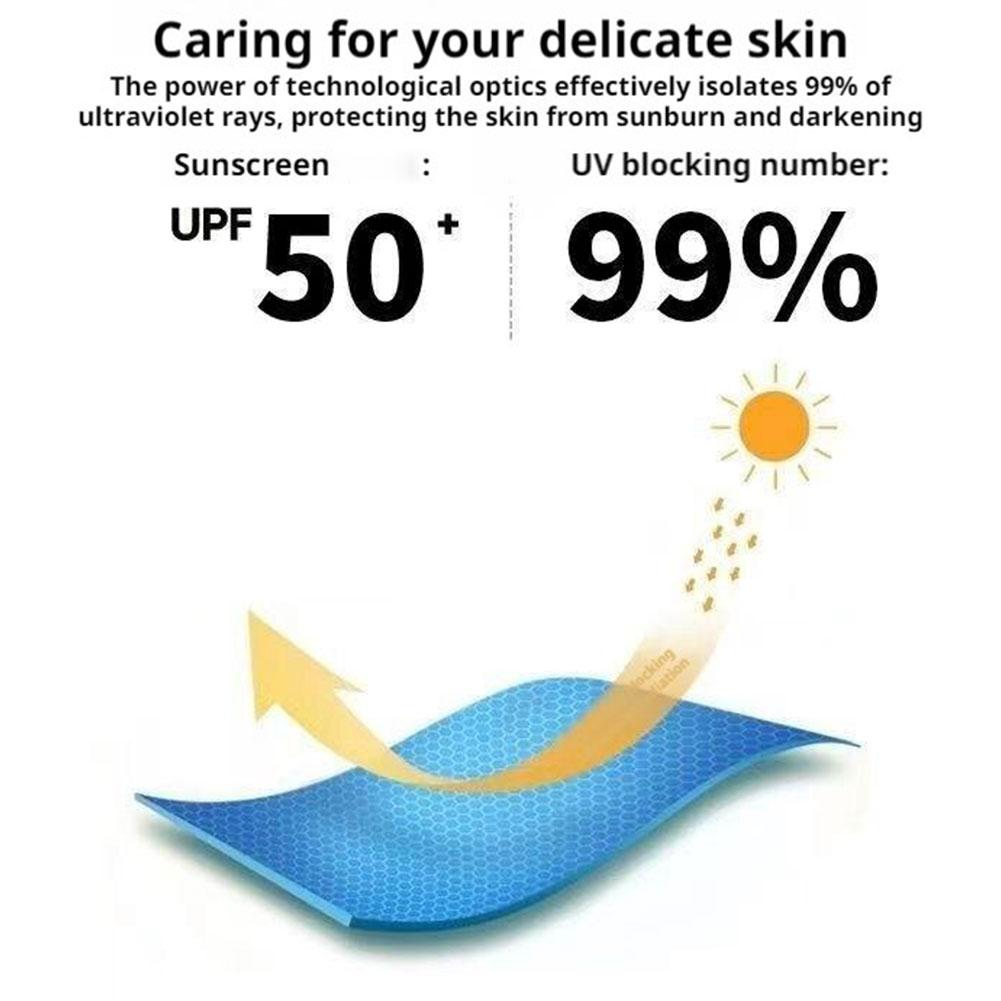 Ice Silk Hiking Face Cover Fishing Cycling Bandana Hang-Ear Gaiter Cool Running Scarf Mesh Mask N5H0