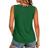 Women’s V Neck Casual Short Sleeve T Shirt Top with Letter Print Loose Fit Style Lightweight Comfortable