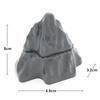MOC Bricks Rock Panel Base 6x4 Top 2x4 City Hill DIY Cave Stone Jungle Building Block Toys Compatible with View