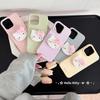 Bow cat rotating bracket for iphone17promax mobile phone case 16 cartoon 13 apple 14 pendant