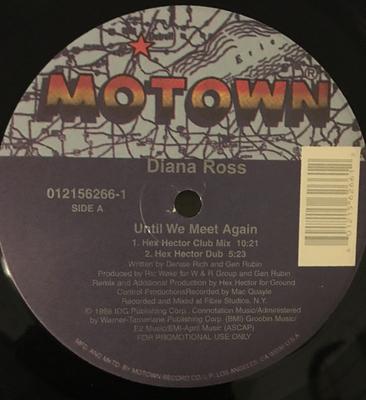 12-Zoll Schallplatte DIANA ROSS - Bis wir uns wiedersehen 0121562661 Motown 1998 US Dance & Electronica Gebraucht
