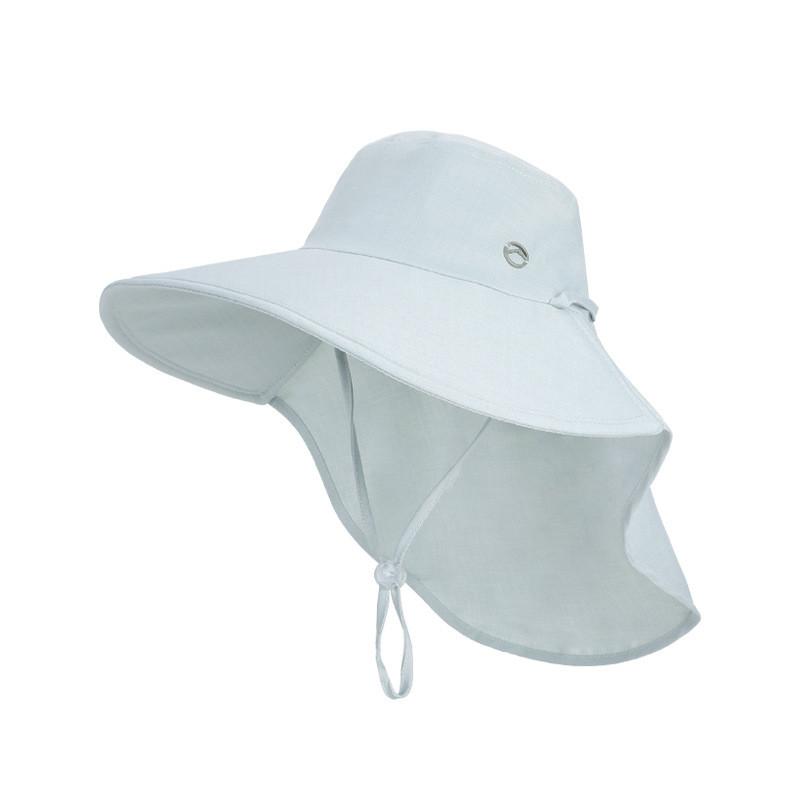 Outdoor Sun Protection Hat With Wide Brim For Women Summer Uv Blocker Floppy Cap