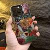 Retro Style Face Sun Stars Electroplate Silver Case For  Redmi Note 14 13 12 11 10 Pro Plus 5G 12S 11 Redmi 14C 13 Cover