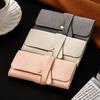 New Foldable Portable Women Jewelry Organizer Roll Travel Bag Jewelry Roll Bag Roll Up Jewelry Pouch for Rings Necklace Earring