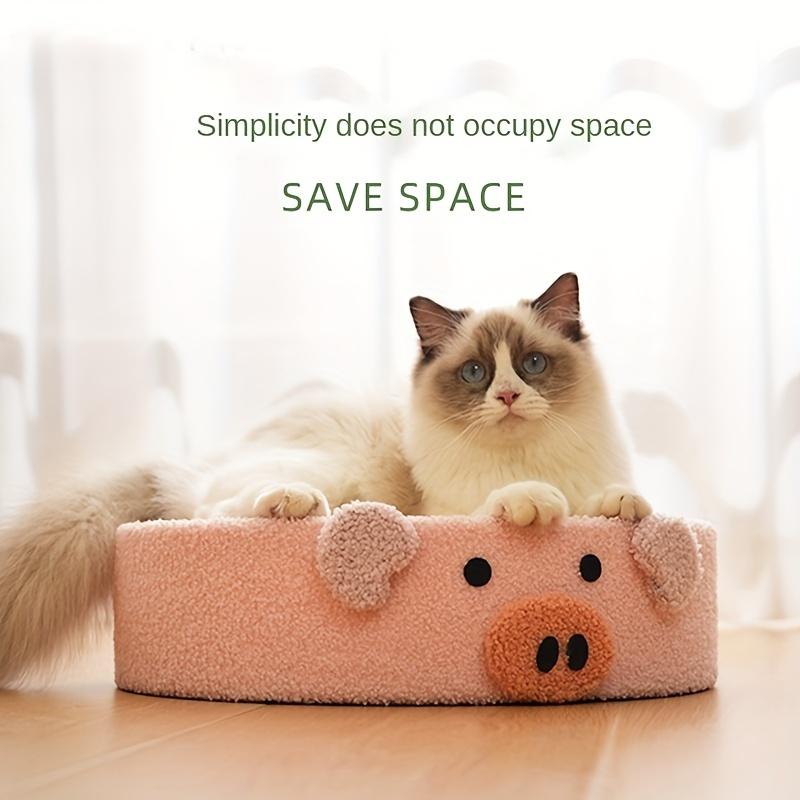 Cute Animal Shape Interactive Cat Scratching Pad: Protect Your Furniture While Keeping Your Kitty Entertained!