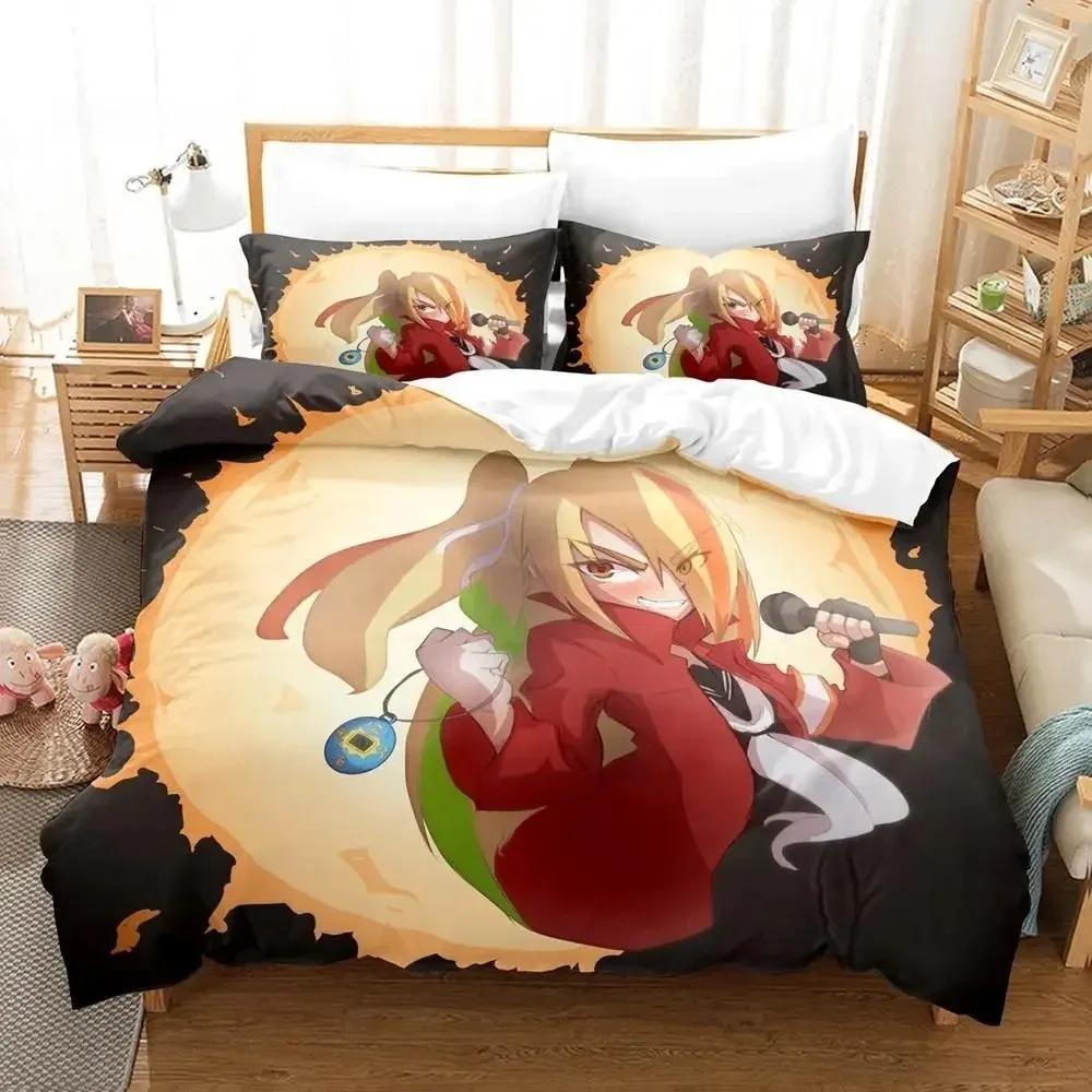 Zombie Land Saga Bedding Set Polyester Bedroom Quilt Cover Set Single Double Size Duvet Cover Pillowcase For Adult Boy Girl