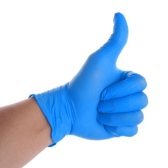 100Pcs Universal Nitrile Latex Mechanic Working Protective Disposable Gloves
