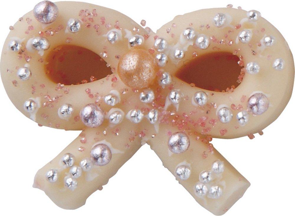 Kai Corporation HeartForYou Silicone Ribbon Multi-Tray, 16-Cavity, Shape, FP-5363