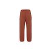 Nike Solid Color Logo Print Elastic Cuff Sportswear Trousers Men Bottoms Crimson CV0661-641