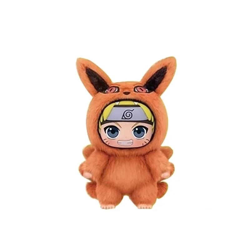 Bandai EAKI Naruto Slepý Box Shippuden Party Série Uzumaki Plyšová Taška Přívěsek Ozdoba Panenka Hračka Sběratelská Narozeninový Dárek