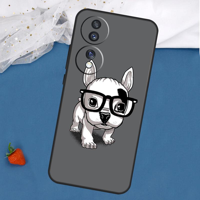 

Милый чехол с французским бульдогом для Honor Magic 8 5 6 7 Pro 200 400 50 70 90 Lite Win RT X8c X8b X9a X9b X9c X9d Honor Magic5 Pro