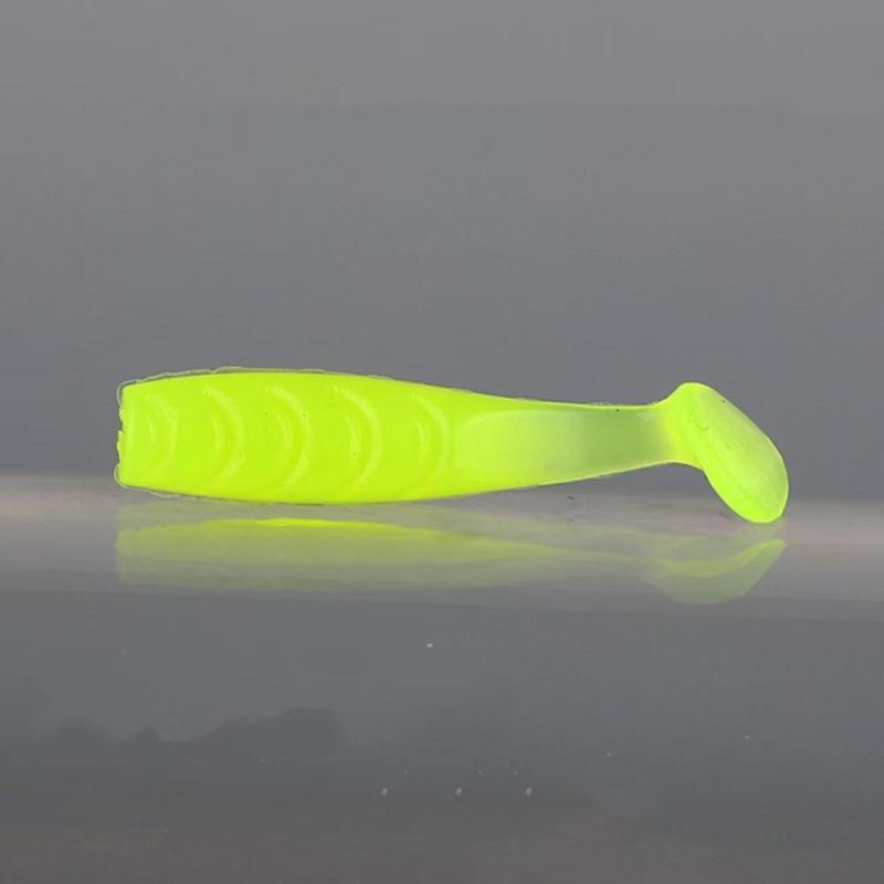 Fishing Lure Soft Bait T Tail For Sea Bass Mandarin Fish 50 Pcs Pack